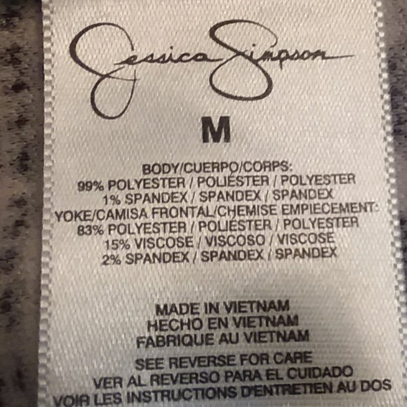 JESSICA SIMPSON Crop Top sz M - Picture 8 of 8